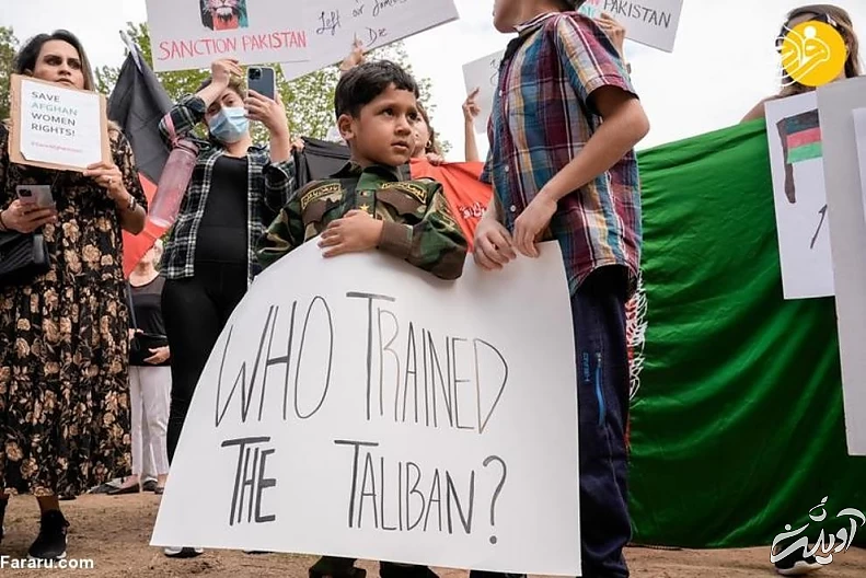 (تصاویر) تظاهرات علیه طالبان در کشورهای مختلف